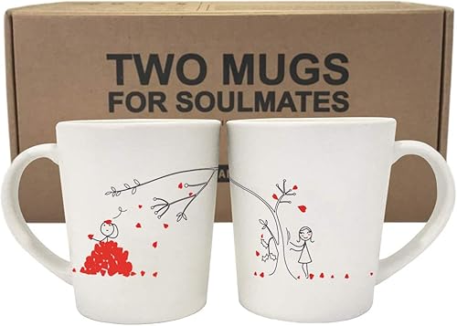 BoldLoft Love Has No Distance - Tazas de larga distancia para parejas de larga distancia, regalos de relaciones de larga distancia, regalos de disponible en Yaxa Colombia