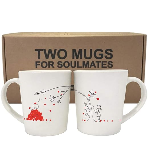 BoldLoft Love Has No Distance Long Distance Mugs for Long Distance Couples-Long Distance Relationships Gifts Long Distance Couple Gifts Long Distance Gifts for Boyfriend Girlfriend