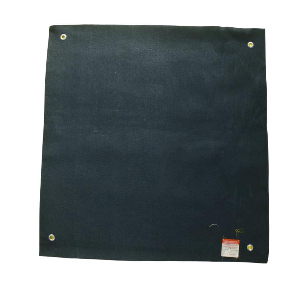 Fire Safety Blanket - Welding Blanket Carbon Fiber | 1x1 Metres | Color - Black | Fire Resistant Glass Fibre | 1mm Thickness | 800°C Heat Rating | Carbonshield-image-27