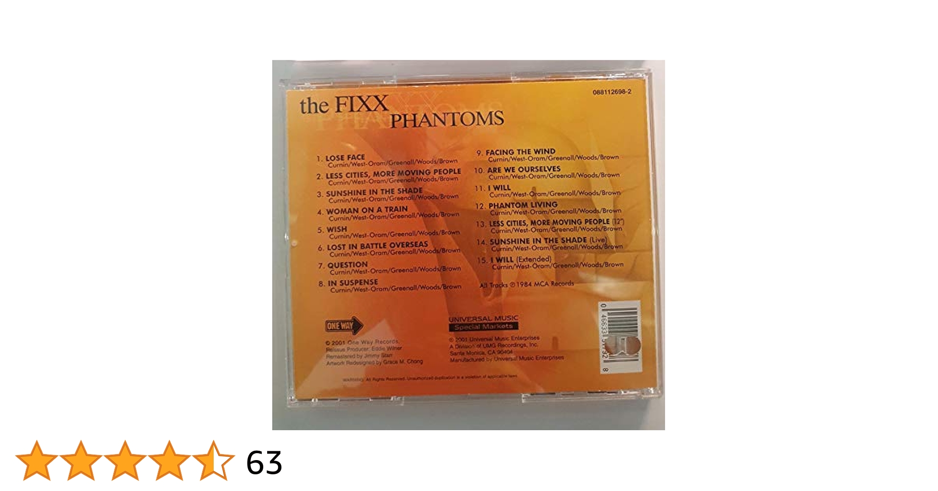 Amazon.co.jp: Phantoms: ミュージック