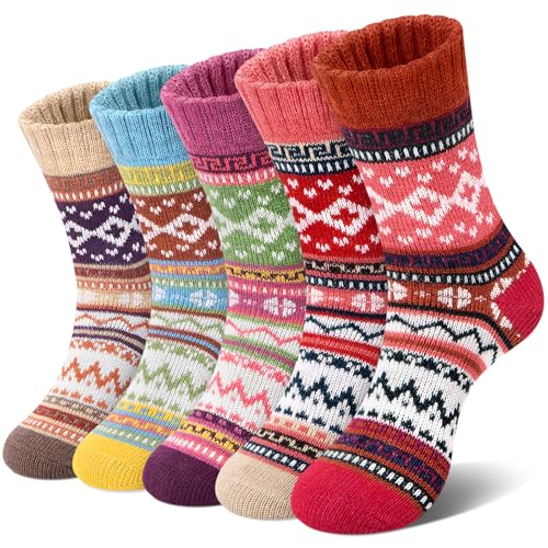Loritta Wool Socks 5 Pairs