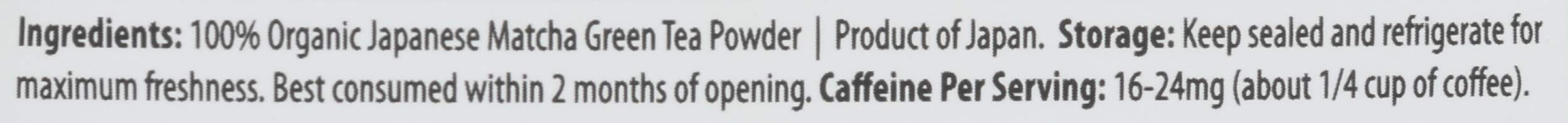 Jade Leaf Matcha Organic Japanese Matcha 20 Gr — view 3