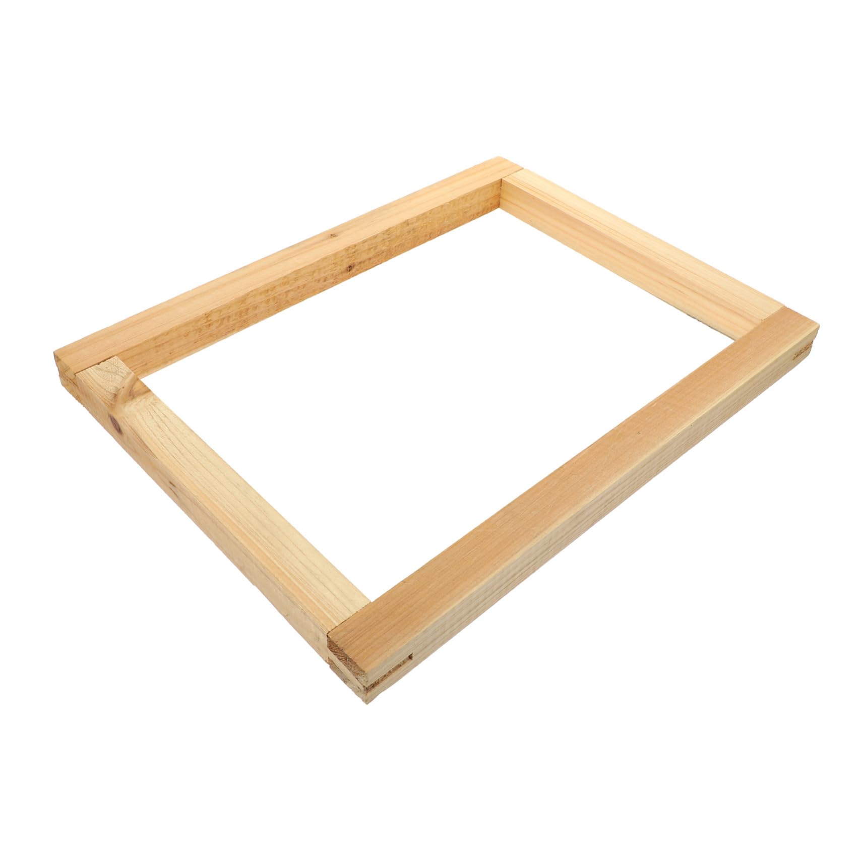 GLSTOY Practical Screen Frame Wood Silk Screen Starter Tool Reusable DIY Frame