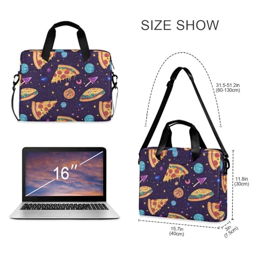 Bolso bandolera para laptop con múltiples bolsillos, 13-16" miniatura 3