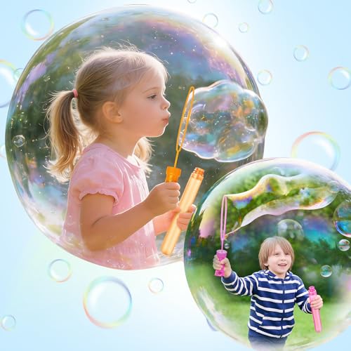 84PCS Bubble Wands for Kids,Bulk Bubble Wand for Kids Party Favor, Bubble Maker for Party Favor,Birthday,Goodie Bags, Wedding, Carnival Prizes, Summer Outdoor Toy Gifts, Assortment 6 Colors by ShyLizard - Image 4