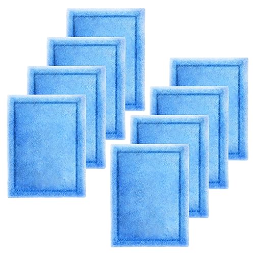 Yonice 8 Pack Aquarium Filter Cartridges Compatible with Aqua-Tech 20-40 & 30-60 Gallon Power Filters - Fish Tank Filter Replacement for EZ-Change #3 Cartridges