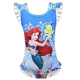 MSSmile-FANKID Mermaid Swimsuit Girls Mermaid Print Swimsuit-One Piece Swimwear Bathing Suit Bikinis(3-4Years,Blue)