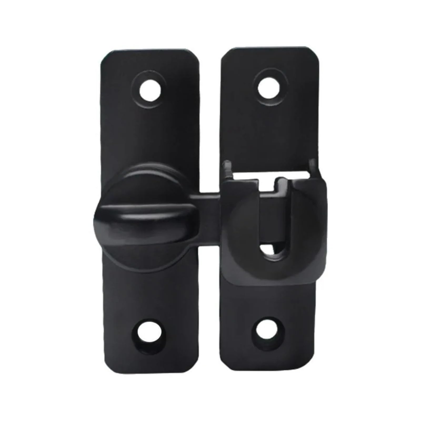CYJAZNHH Zinc Alloy Sliding Door Lock 90 Degree Flip Latch Bathroom