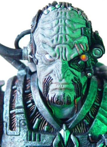 Miniatura 3 de Figura de acción de Star Trek Borg Assimilation Klingon de 7