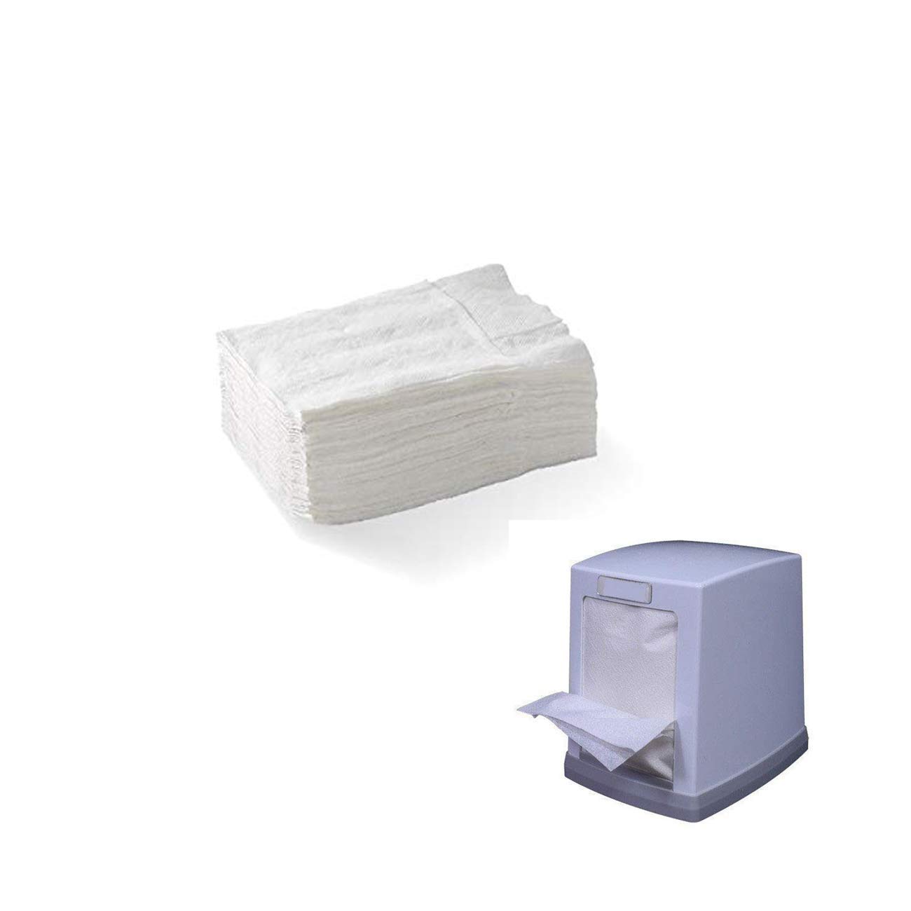 Dhwani Enterprise L Fold Table Top Tissue Paper Refill (White)- Pack of 10 WITH CHECK DUSTER CLOTH FREE (B08BXKH8FC) Amazon Price History, Amazon Price Tracker
