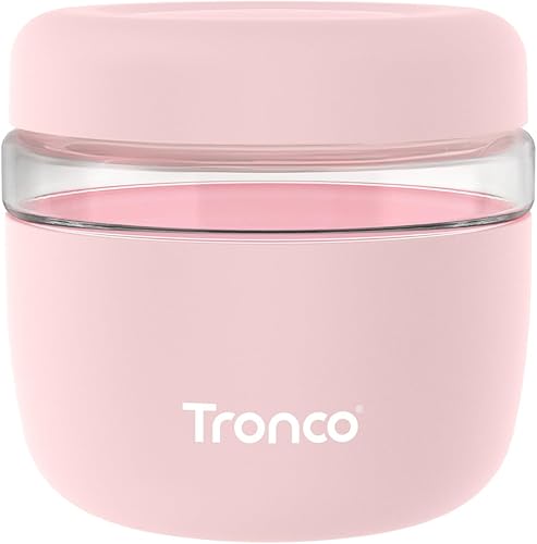 Tronco Recipientes de vidrio para almacenamiento de alimentos de 24 onzas con tapas, herméticos, a prueba de fugas y derrames, para preparación de disponible en Yaxa Guatemala