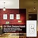 Lutron Skylark LED+ Dimmer Switch for Dimmable LED, Halogen and Incandescent Bulbs | 150W/Single-Pole or 3-Way | SCL-153P-WH | White