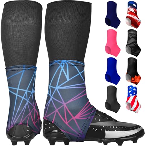 Exxact Sports Spats Football Cleat Covers - Keep Your Laces