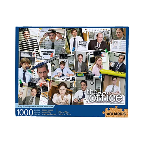 Aquarius The Office Cast Collage Puzzle (1000 Piece Jigsaw Puzzle...