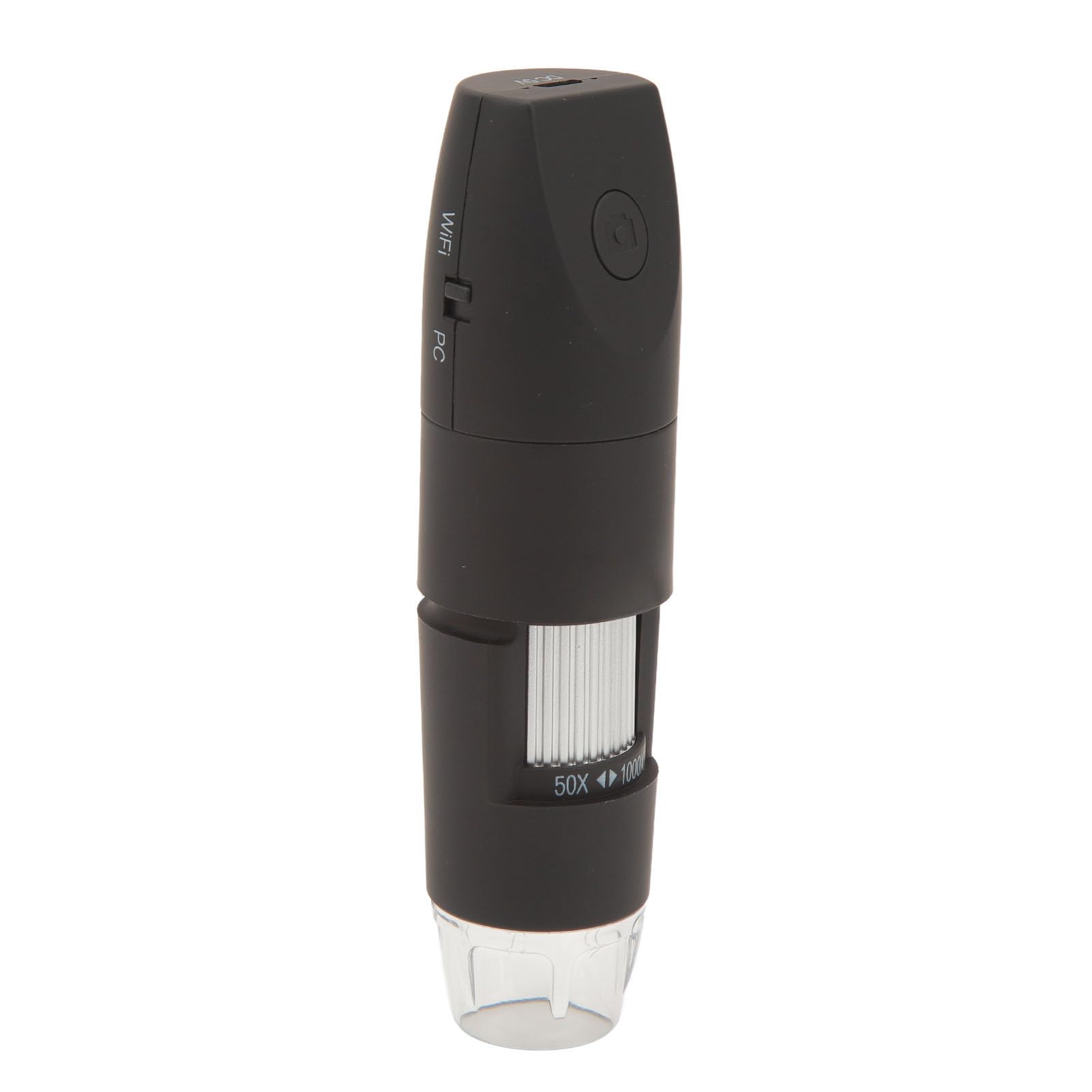 Microscopio Digital Inalámbrico, 50X-1000X Microscopio Electrónico de Mano, 8 Luces LED Portátiles USB WiFi Microscopio Digital de Bolsillo Inalámbrico para Teléfonos Portátiles