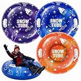 SOLAVERO Luge Gonflable 90CM, Tube à Neige avec Poignées...