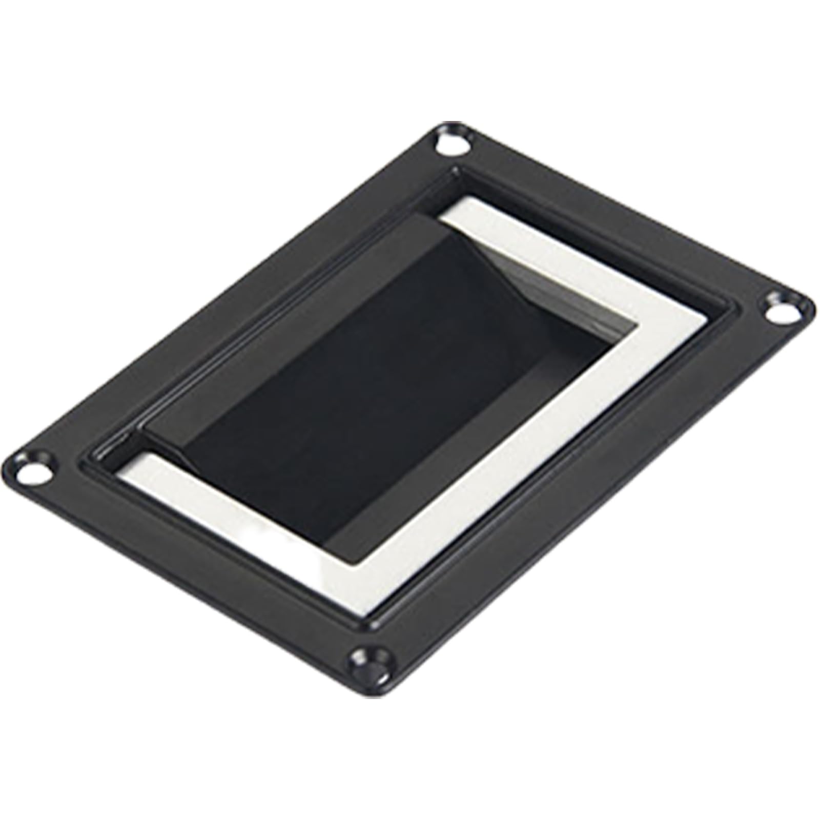 Mhadbkh Multicolor Recessed Pull Handle Zincs Alloy Panel Folding Box Concealed Resistant Hardware Recessed Pull