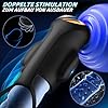Kexyz Masturbieren für Männer Penis Vibrator Eichel Stimulation Trainer,Sex Spielzeug für die Männer Zunge Oralsex Masturbator 9 Modi, Sex Toyset für Man Vibratorensets Sexspielzeug Solo Masturbatoren #3