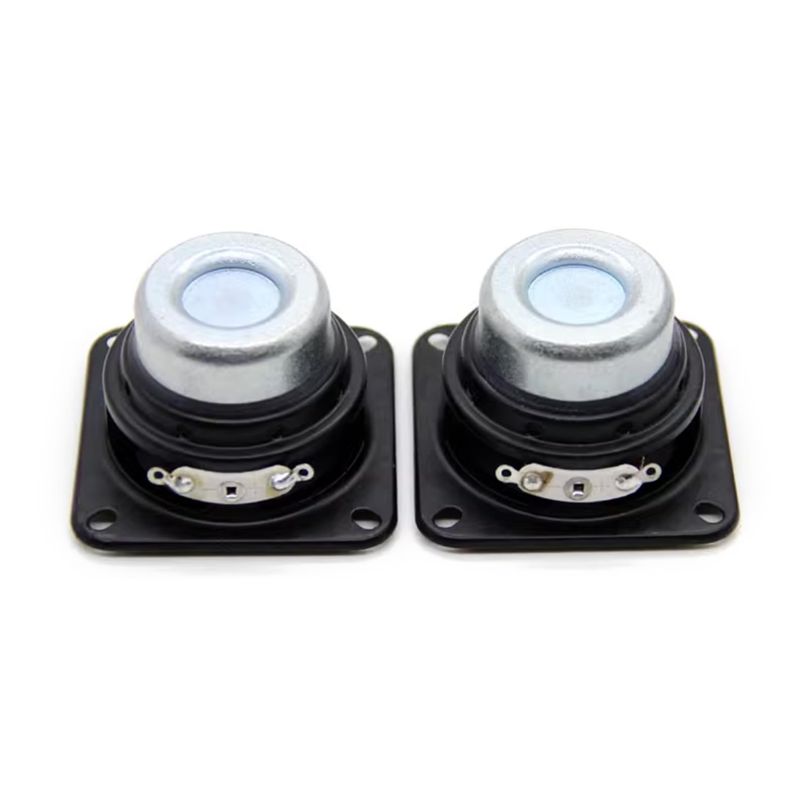 Qsvbeeqj 2PCS 4 Ohm 15W Mini Portable Speaker 47mm Full Range Ultra-Thin Neodymium Loudpeakers for Home Theater 4 Ohm Speaker