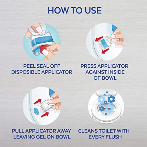 Lysol Click Gel Automatic Toilet Bowl Cleaner, Gel Toilet Bowl Cleaner