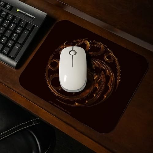 Miniatura 2 de House of The Dragon Bronze Targaryen Sigil - Alfombrilla de mouse delgada de perfil bajo