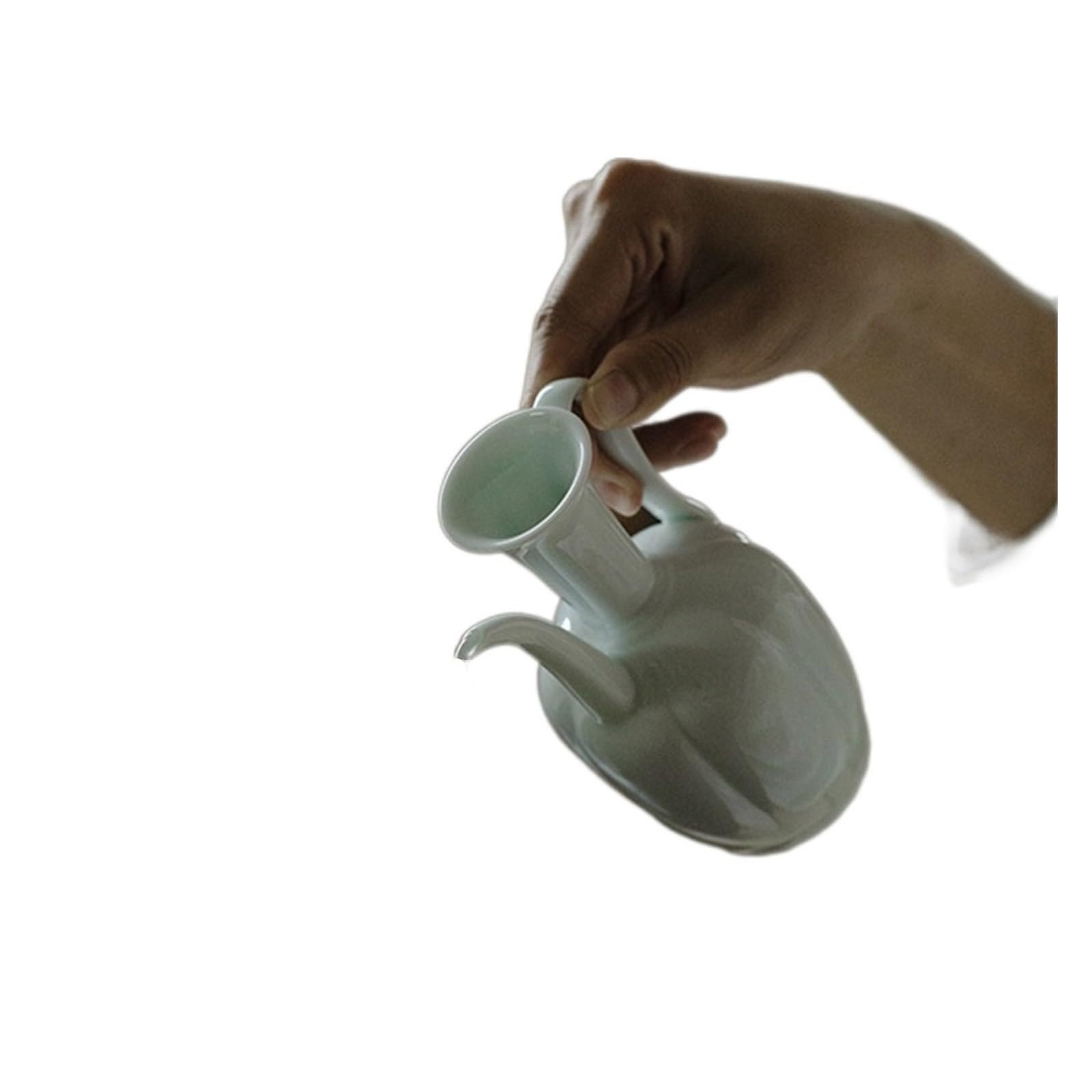 Outils de Cérémonie du Thé Traditionnels Japonais Matcha Kit Cadeaux de Vacances pour Les Seniors Robuste et Durable Cuillere Matcha(Teapot)