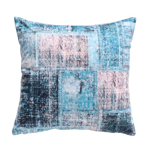 Image of Ravaiyaa - Attitude is everything Pure Velvet Square Cushion Cover Stylish & Comfortable Pillow Cushion Cover for Bedroom, Living Room & Home Decor 2 PC Set (16 inchx16 inch Inches)