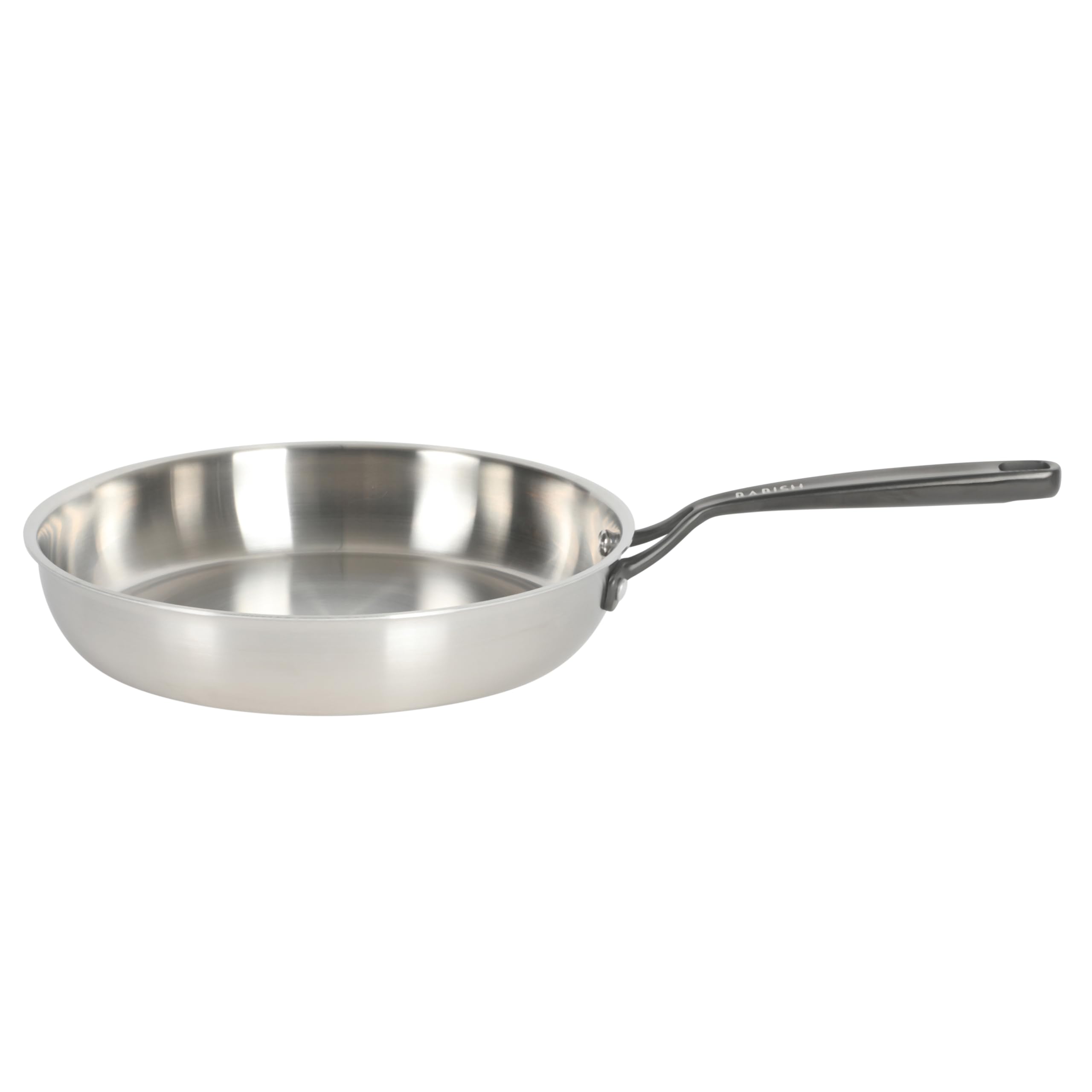 Babish 10-Inch Tri-Ply Stainless Steel Frying Pan