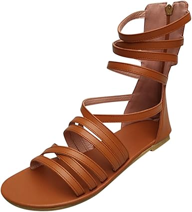 Sandalias romanas piel mujer Clearance