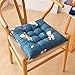MissW Thicken Four Seasons Cojín De Dibujos Animados Oficina General Aula Taburete De Estudiante Cojín De Silla Cojín De Silla De Comedor Cojín De Asiento Tapizado Antideslizante Transpirable
