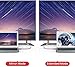 immagine 6Cavo DisplayPort, Capshi 4 K DP cavo nylon intrecciato – (4 K @ 60Hz, 1440p @ 144HZ) ultra High Speed DisplayPort su DisplayPort cavo 2 m per laptop, PC, TV, Gaming monitor cavo (rosso)