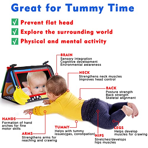 Black and White Baby Toys for Brain Development: 0-6 Months