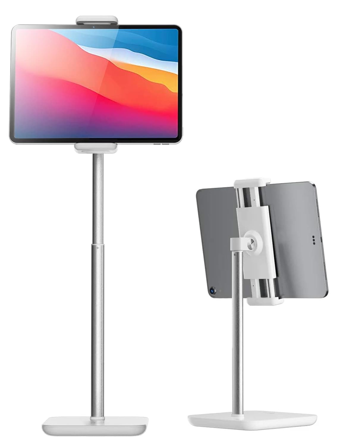 proffisy iPad Stand Height Adjustable Tablet Stand for Table with 360 Degree Rotation Heavy Duty Aluminum Tablet Stand for iPad Pro Air Mini Samsung Lenovo Tab Xiaomi Pad and Cellphone,White proffisy iPad Stand Height Adjustable Tablet Stand for Table with 360 Degree Rotation Heavy Duty Aluminum Tablet Stand for iPad Pro Air Mini Samsung Lenovo Tab Xiaomi Pad and Cellphone,White