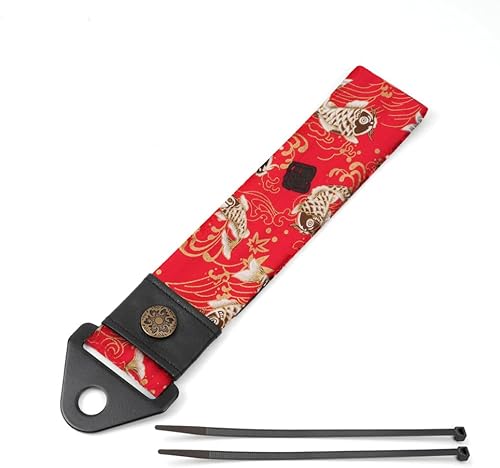 Miniatura 6 de RASTP Correa de remolque para parachoques delantero de coche (peces negro)