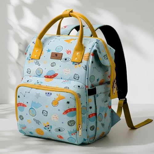 Image of StarAndDaisy Diaper Bag for Mothers for Travel /Diaper Bag, 28L Waterproof Baby Bag for Mother Travel with 15 Multipurpose Pockets