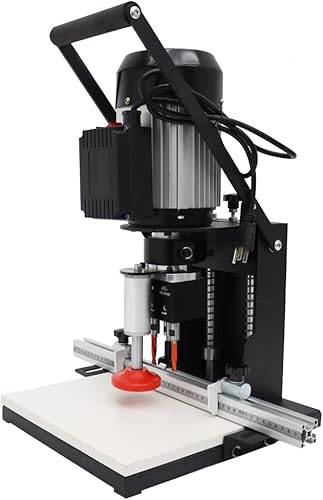 Perforadora y taladradora de bisagras de 1.772-0.374 in, perforadora portátil de bisagra de mano para carpintería, máquina de perforación de bisagra