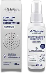 Curativo Spary Líquido Hemostático (sem dor) 28ml Missner