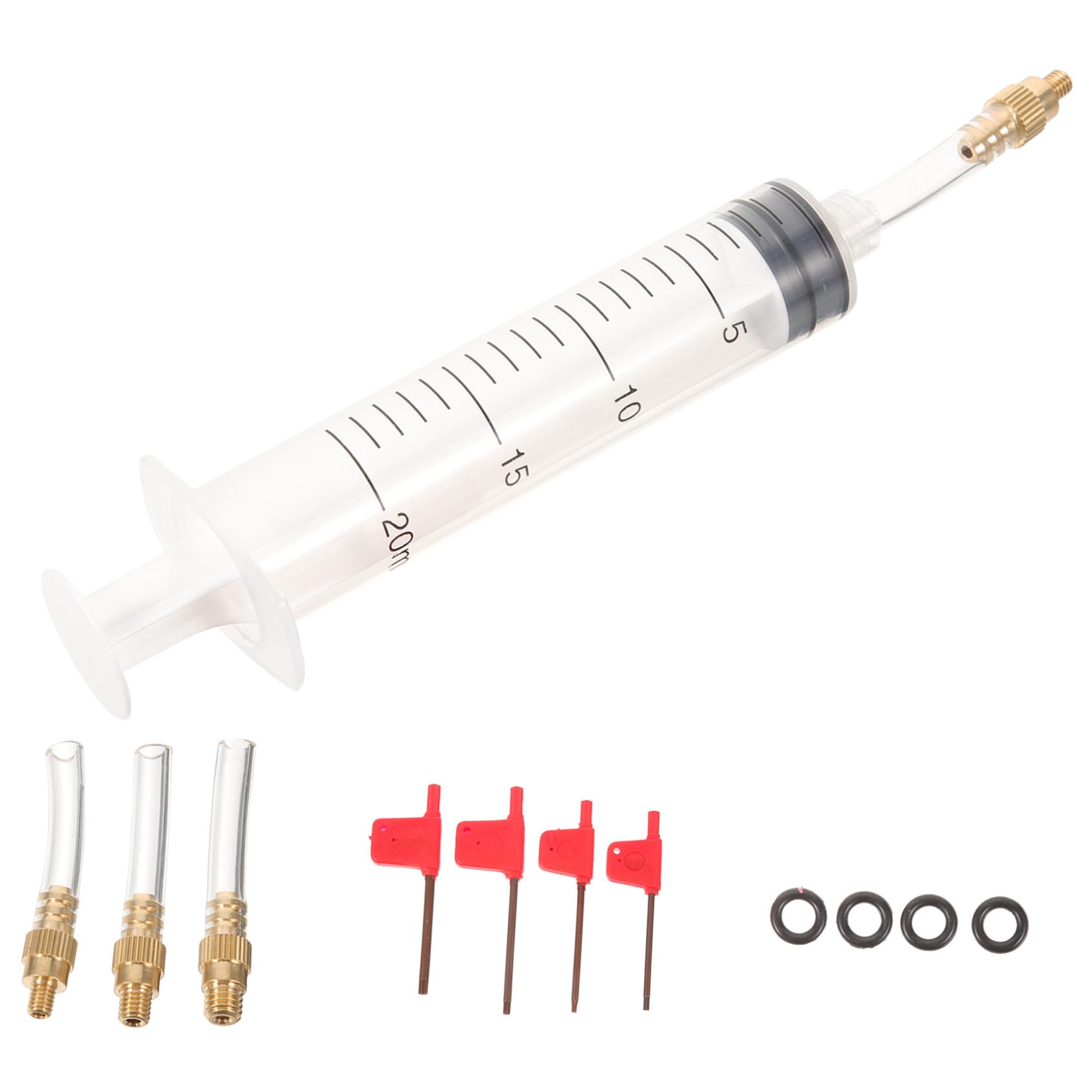 ifundom Hidráulico Montaña Kit De Herramientas De Reparación De Bicicletas Equipo Herramienta De Reparación De Bicicletas Freno Ciclismo Reparar Engrasar Kit De Purga Metal