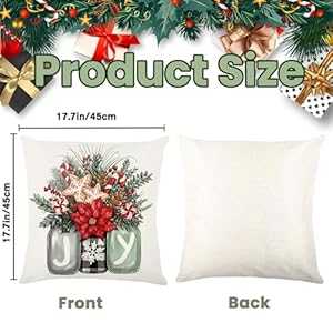 4pcschristmaspillowcovers18x18inchxmaswinterpillowcushioncasesforchristmasholidayhomedecorationsthrowoutdoorseasonalpillowcoversforcouchsofafarmhouse  Urban Country Home Decor 4pcs christmas pillow covers 18 x 18 inch xmas winter pillow cushion cases for christmas holiday home decorations throw outdoor seasonal pillow covers for couch sofa farmhouse  urban country home decor
