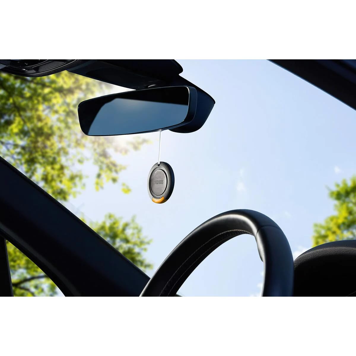 AXE Ambientador Coche 3D Colgante - Fragancia Dark Teamptation - Elimina Malos Olores al Instante - Frescura Irresistible y Duradera por 30 Días - Estilo y Sabor en Cada Viaje