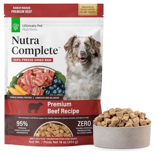 ULTIMATE PET NUTRITION Nutra Complete, 100% Freeze Dried Raw Veterinarian