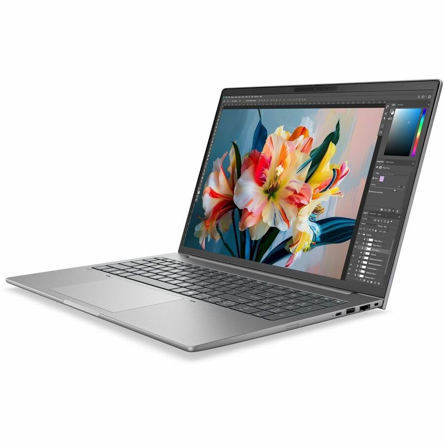 Image of HP ZBook 8 G2i 14 inch Copilot+ PC Mobile Workstation - WQXGA - 120 Hz - Intel Core Ultra 7 Series 3 366H - 64 GB - 1 TB SSD - English Keyboard - Meteor Silver Aluminum - Intel Chip - 2560 x 1600 - Window