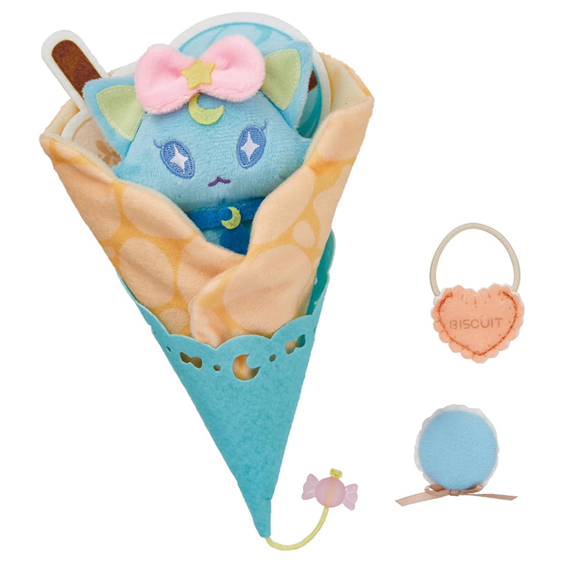 ぷりねこ ひみつのアイプリ ふわふわマスコットR プリねこ｜ひみつの