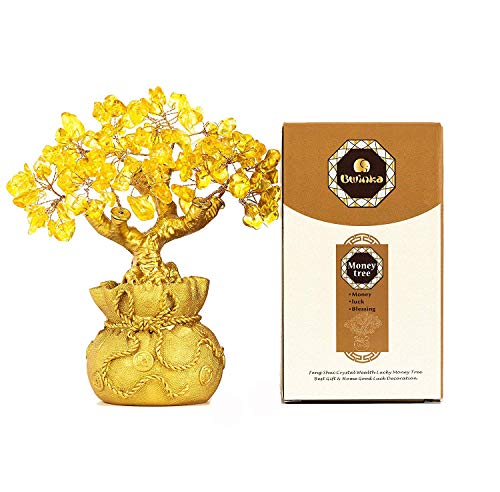 Bwinka Feng Shui Decor Money Tree Crystal Chinese Decorations Money Tree For Wealth And Good Luck #TOP5