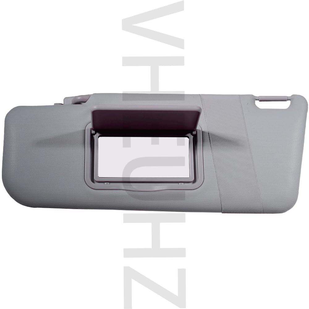 1 Pieza Parasol Lado Conductor Izquierdo Compatible con FIAT Panda A Partir DE 2003 (con Espejo Y Bolsillo) (Lado Izquierdo del Conductor 17.072/00)