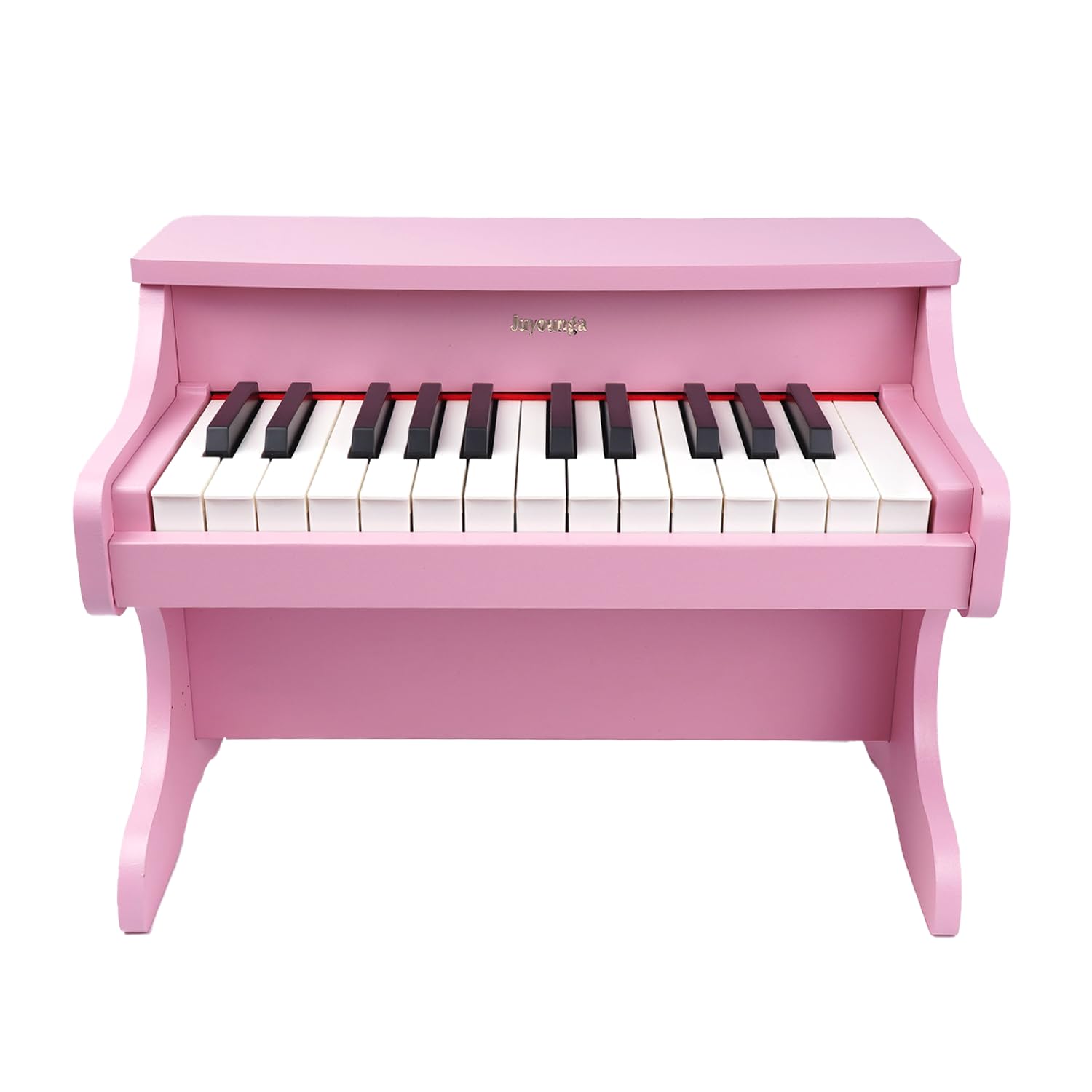 JUYOUNGA Kinder Klavier Tastatur Spielzeug - 25 Tasten Digitalpiano für Kinder, Mini Musik Lerninstrument Spielzeug, Holz Klavier für Kleinkinder Mädchen Jungen