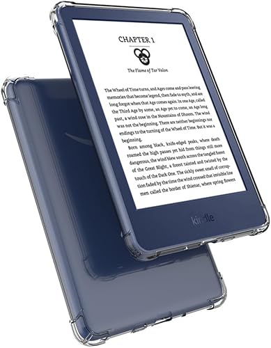 Miniatura 2 de Funda para Kindle de 6 pulgadas, 10 generación de 2019, TPU suave y ligera, funda protectora antiarañazos, a prueba de golpes, para Tienda Kindle de