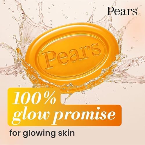 Pears Pure & Gentle Transparent Soap Bar 3 Pack (125g Each) – Natural Oils, Mint Extracts & Lemon Flower Extracts - Image 3