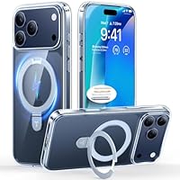 TORRAS Ostand Q1 Guardian für iPhone 17 Pro Max Hülle für MagSafe (Zertifizierte Militärschutz & Stabilster Ständer & Nr.1 Magnetkraft) Handyhülle iPhone 17 Pro Max Case All-in-One Transparent