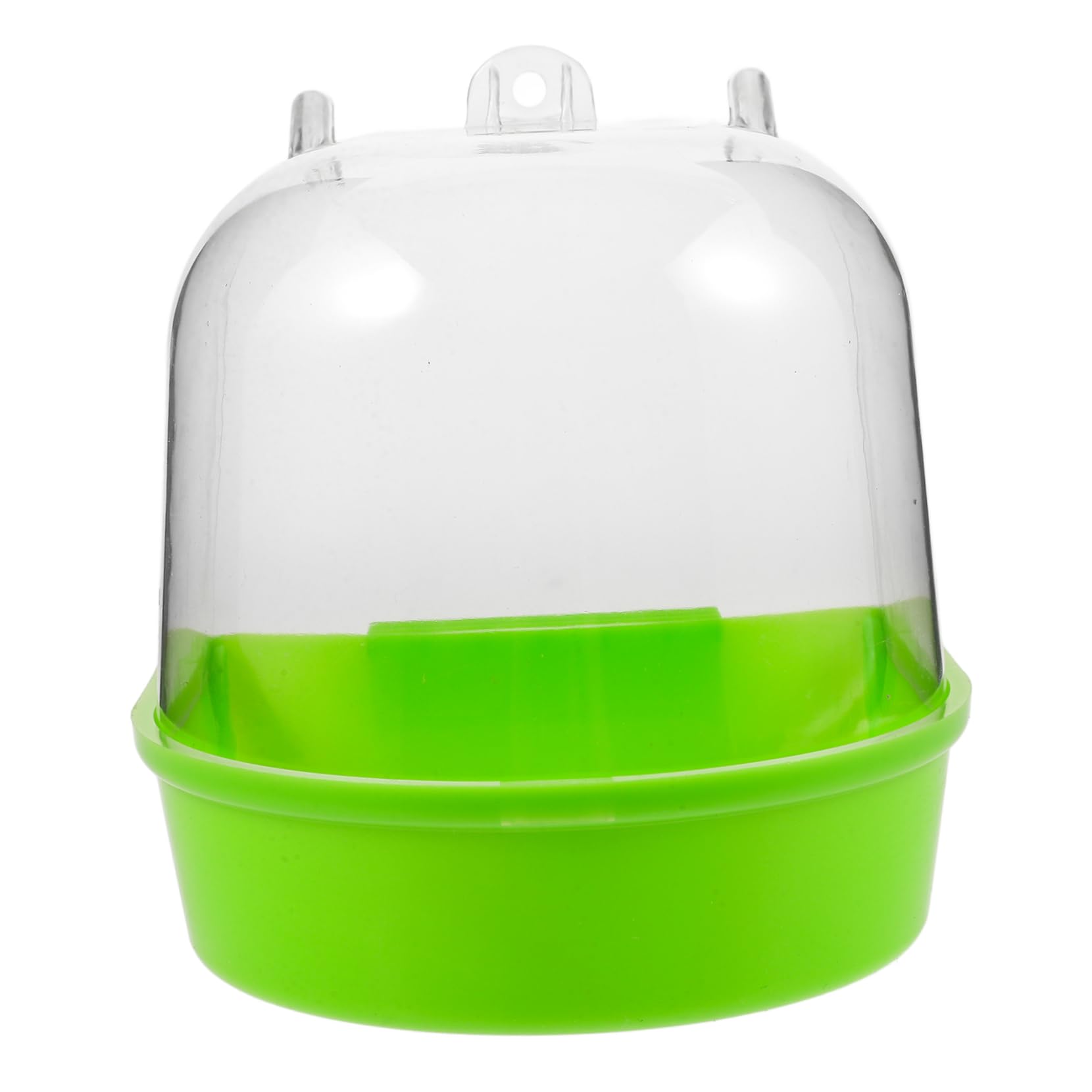 Sosoport 4pezzi Pet Bird Bath Box Vaschetta per Bagno per Uccelli Accessorio per Pappagalli e Piccole Creature Vasca da Bagno Resistente Giocattolo Divertente per Benessere degli Uccelli